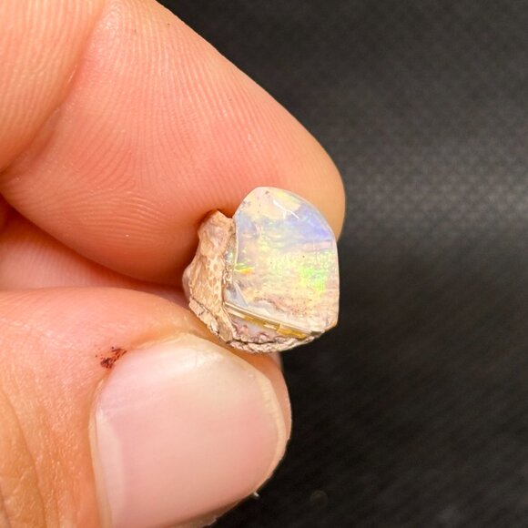 Polished Rolling Colored Lighthouse Ethiopian Jelly Opal Collectible Specimen - Picture 8 of 10